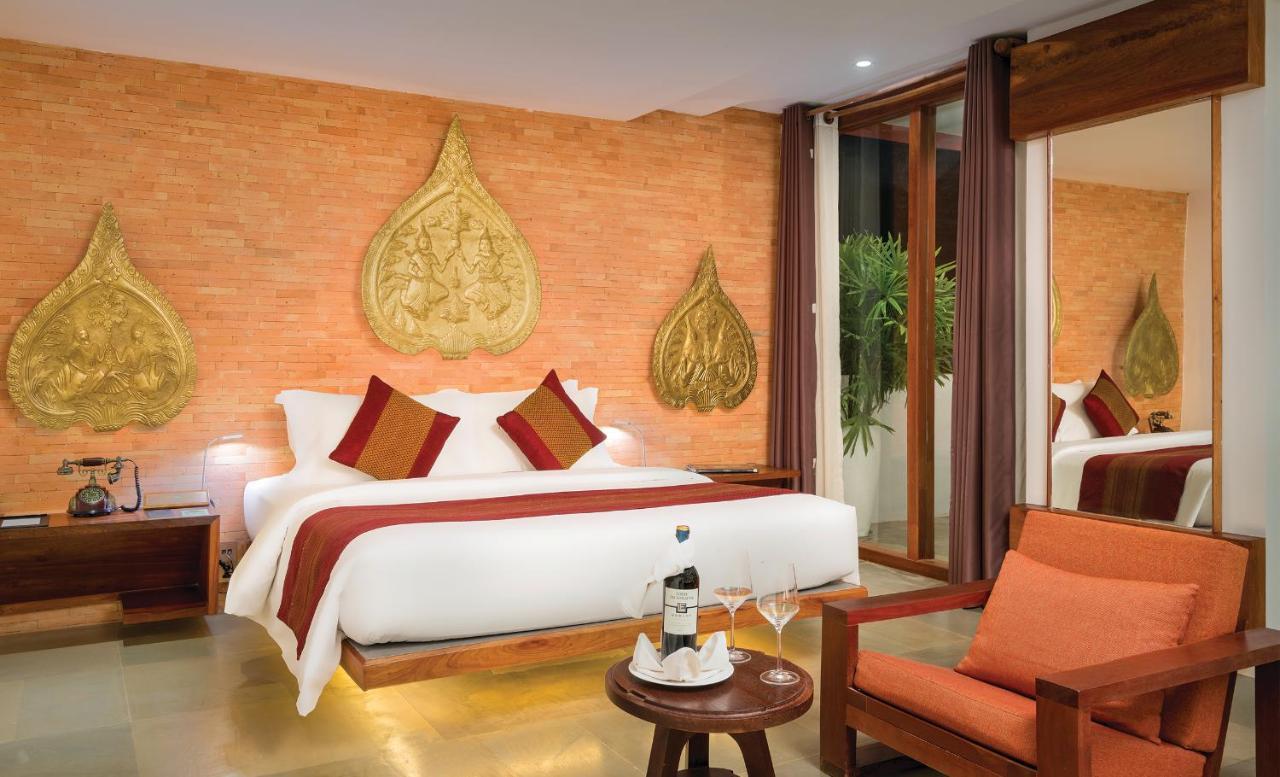 Golden Temple Residence Siem Reap Eksteriør billede A bedroom at the hotel